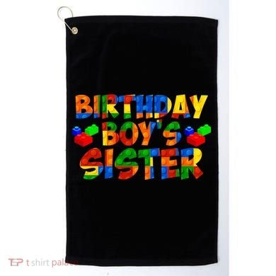 Birthday Boy's Sister Golf Towel