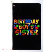 Birthday Boy's Sister Golf Towel thumb 0