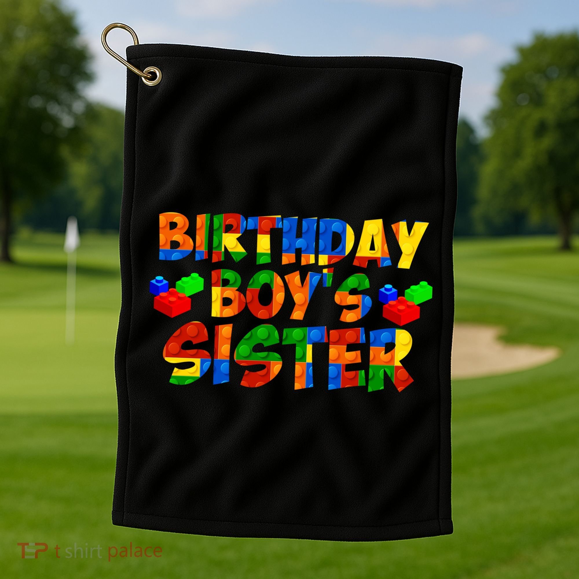Birthday Boy's Sister Golf Towel