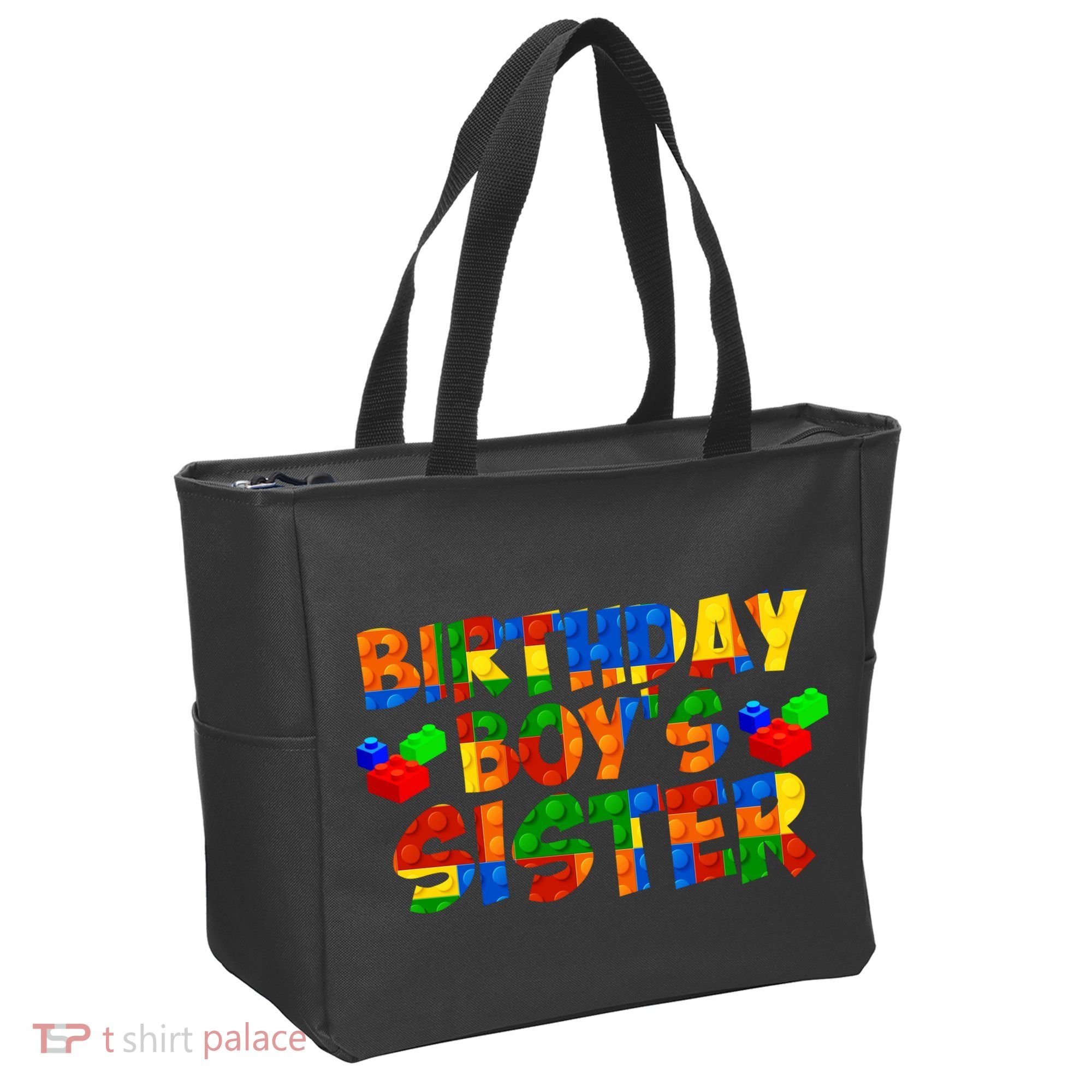 Birthday Boy's Sister Tote Bag