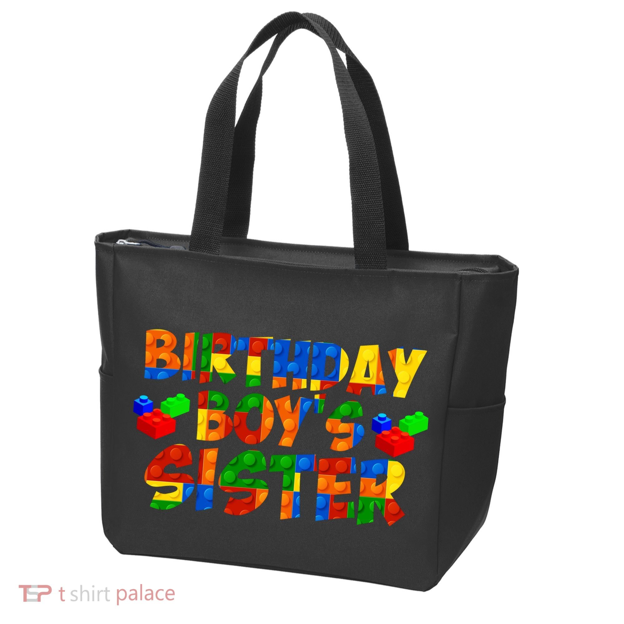 Birthday Boy's Sister Tote Bag