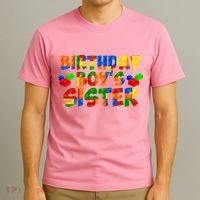 Birthday Boy's Sister T-Shirt thumb 3