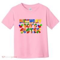 Birthday Boy's Sister Toddler T-Shirt thumb 0