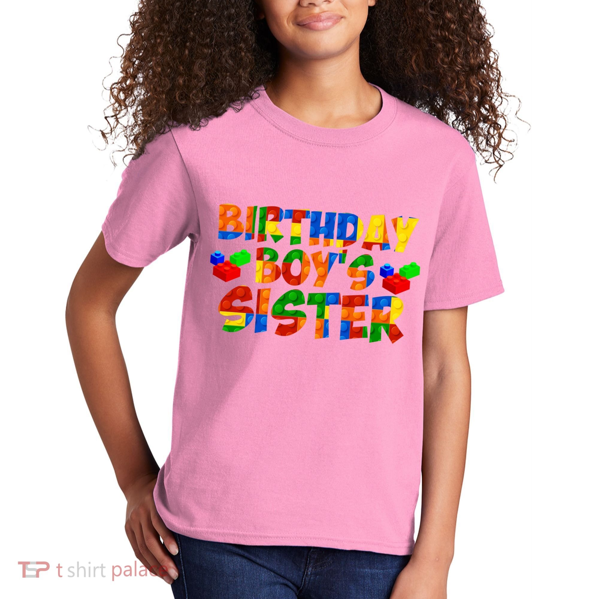 Birthday Boy's Sister Kids T-Shirt