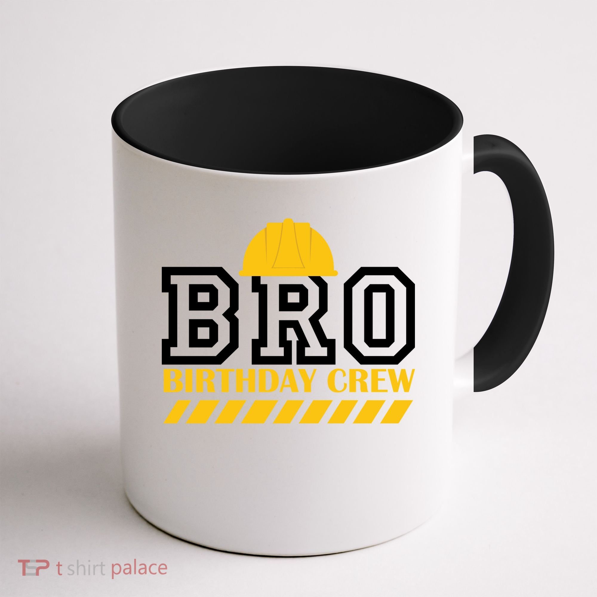Birthday Bro Construction Crew Brother Coffee Mug