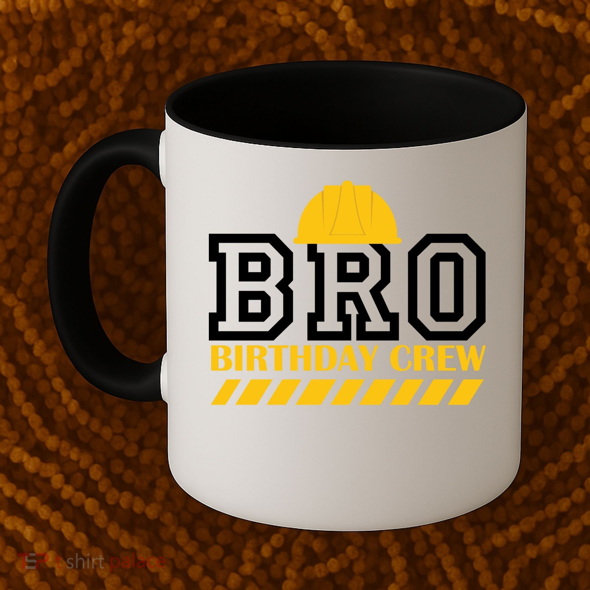 Birthday Bro Construction Crew Brother Coffee Mug