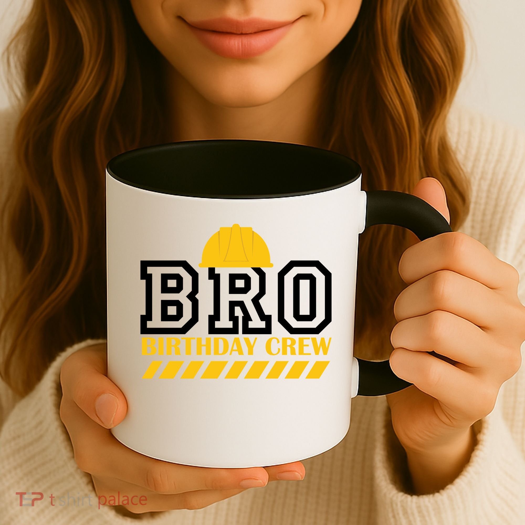 Birthday Bro Construction Crew Brother Coffee Mug