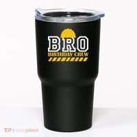 Birthday Bro Construction Crew Brother Tumbler thumb 0
