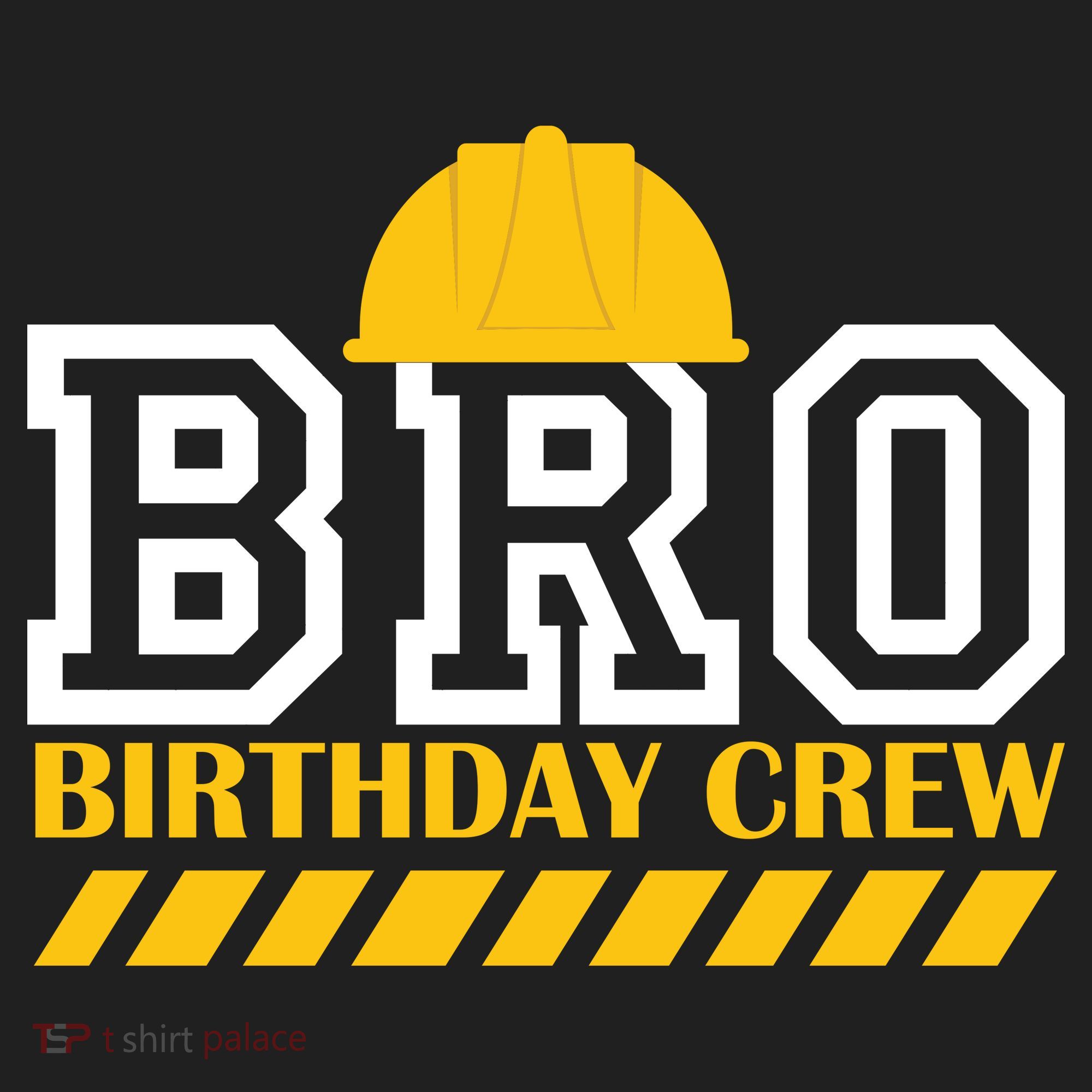 Birthday Bro Construction Crew Brother Tumbler