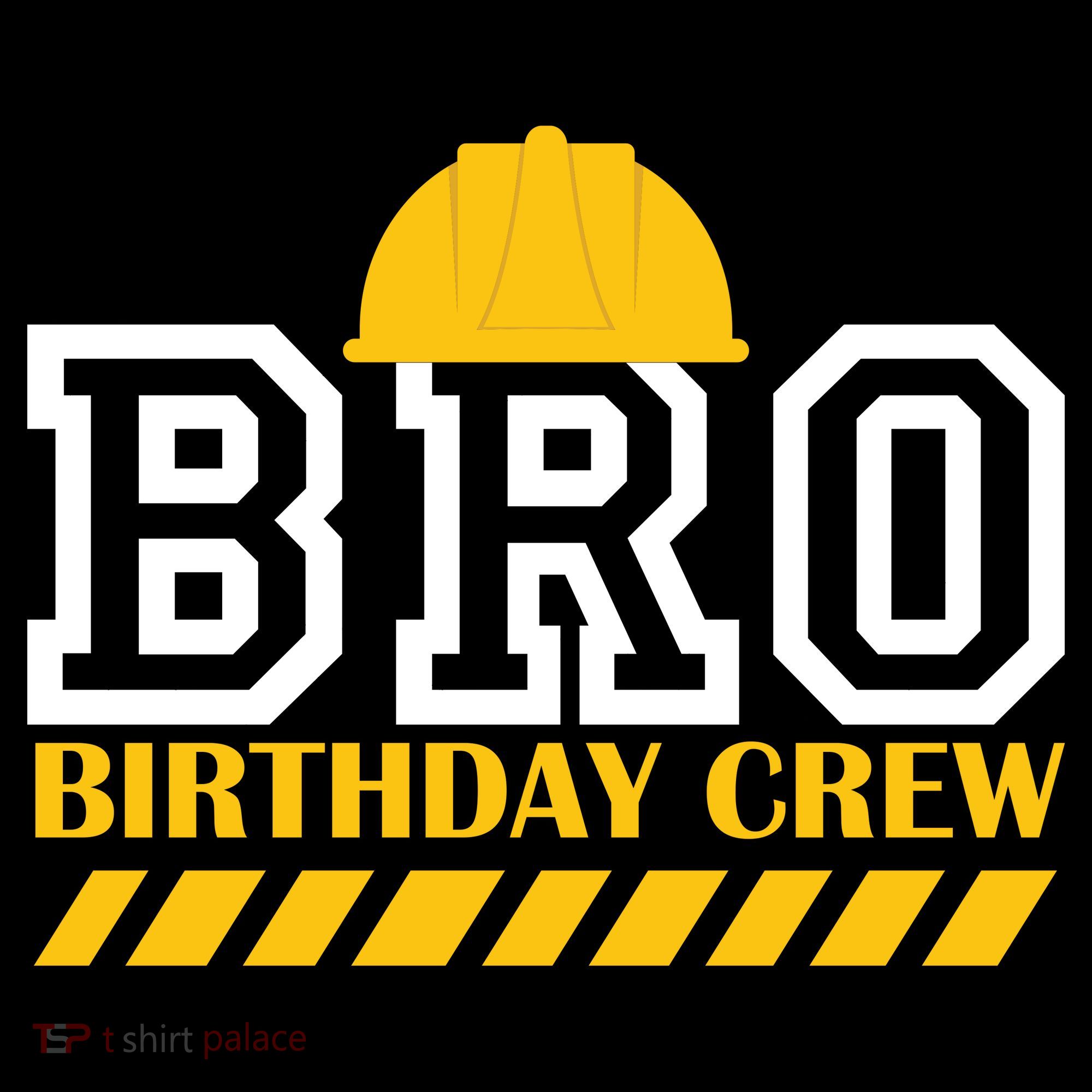 Birthday Bro Construction Crew Brother Ornament