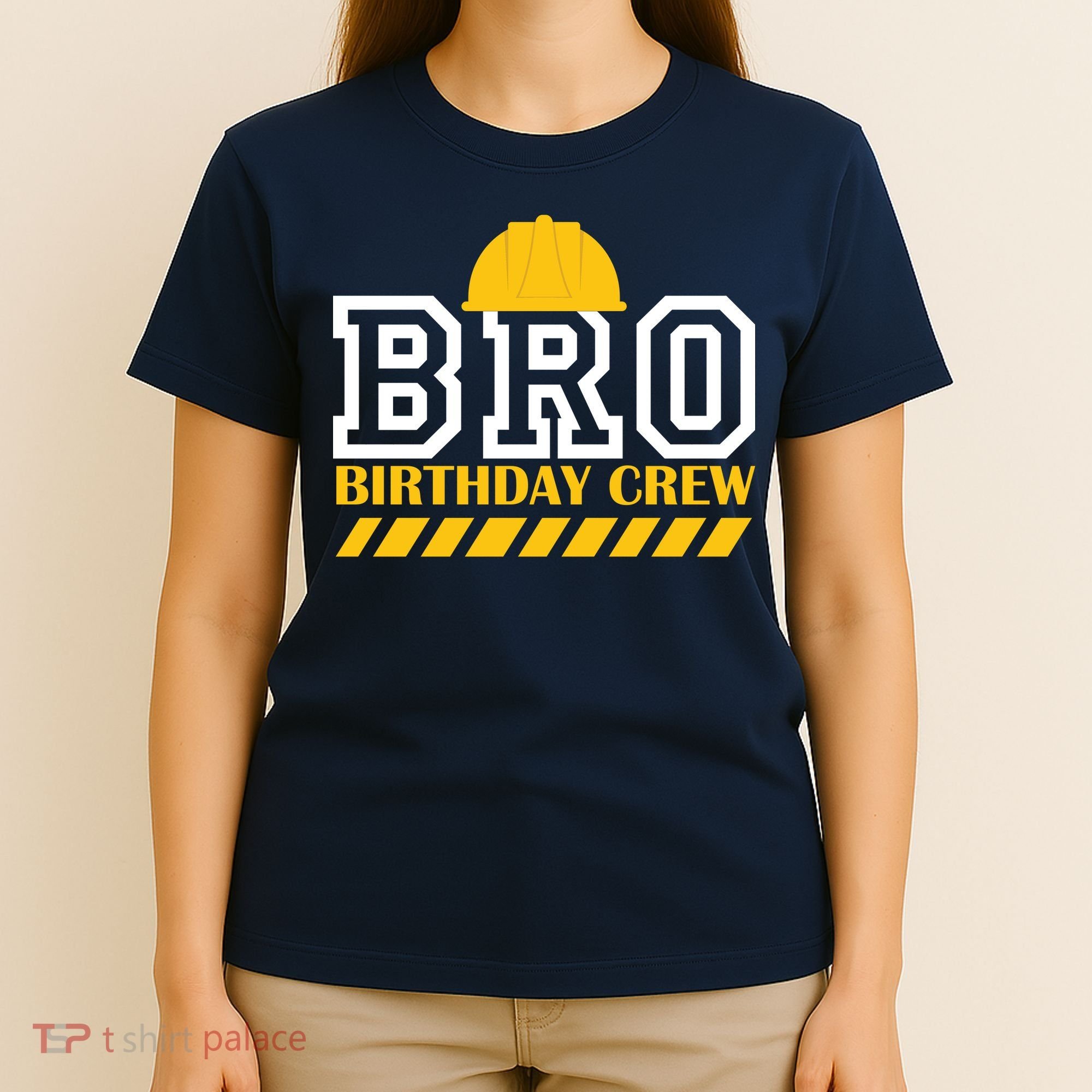 Birthday Bro Construction Crew Brother T-Shirt