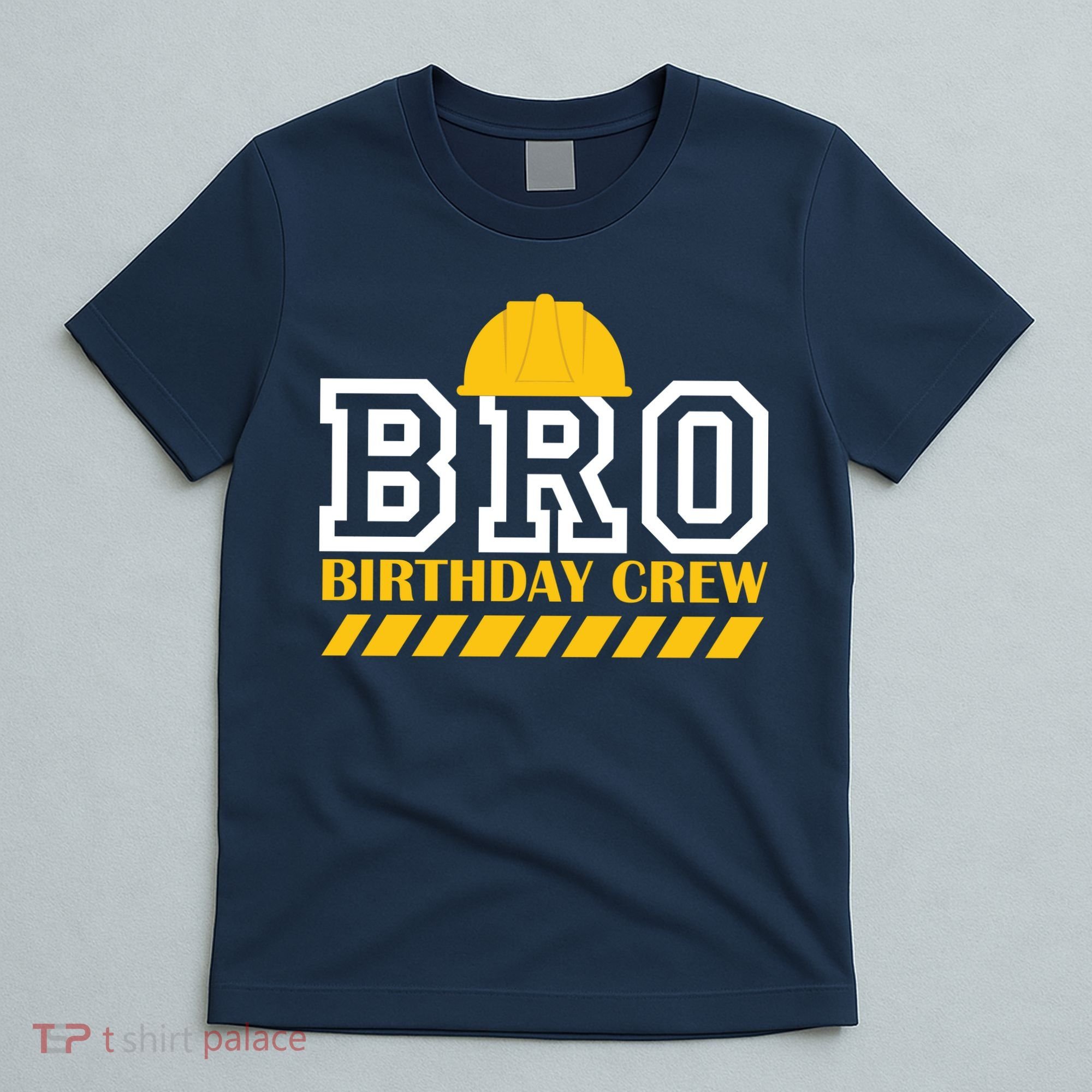 Birthday Bro Construction Crew Brother T-Shirt