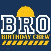 Birthday Bro Construction Crew Brother Bucket Hat thumb 4