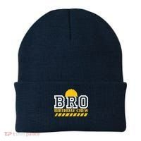 Birthday Bro Construction Crew Brother Beanie thumb 0