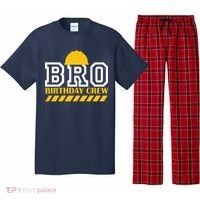 Birthday Bro Construction Crew Brother Pajama Set thumb 0