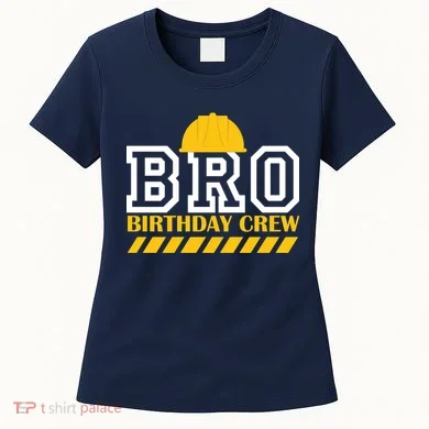 Birthday Bro Construction Crew Brother Women's T-Shirt