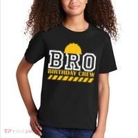 Birthday Bro Construction Crew Brother Kids T-Shirt thumb 2