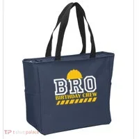 Birthday Bro Construction Crew Brother Tote Bag thumb 2