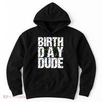 Birthday Dude With Confetti Hoodie thumb 0