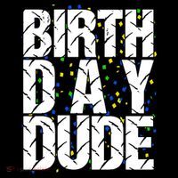 Birthday Dude With Confetti Hoodie thumb 7