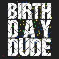 Birthday Dude With Confetti Beanie thumb 2