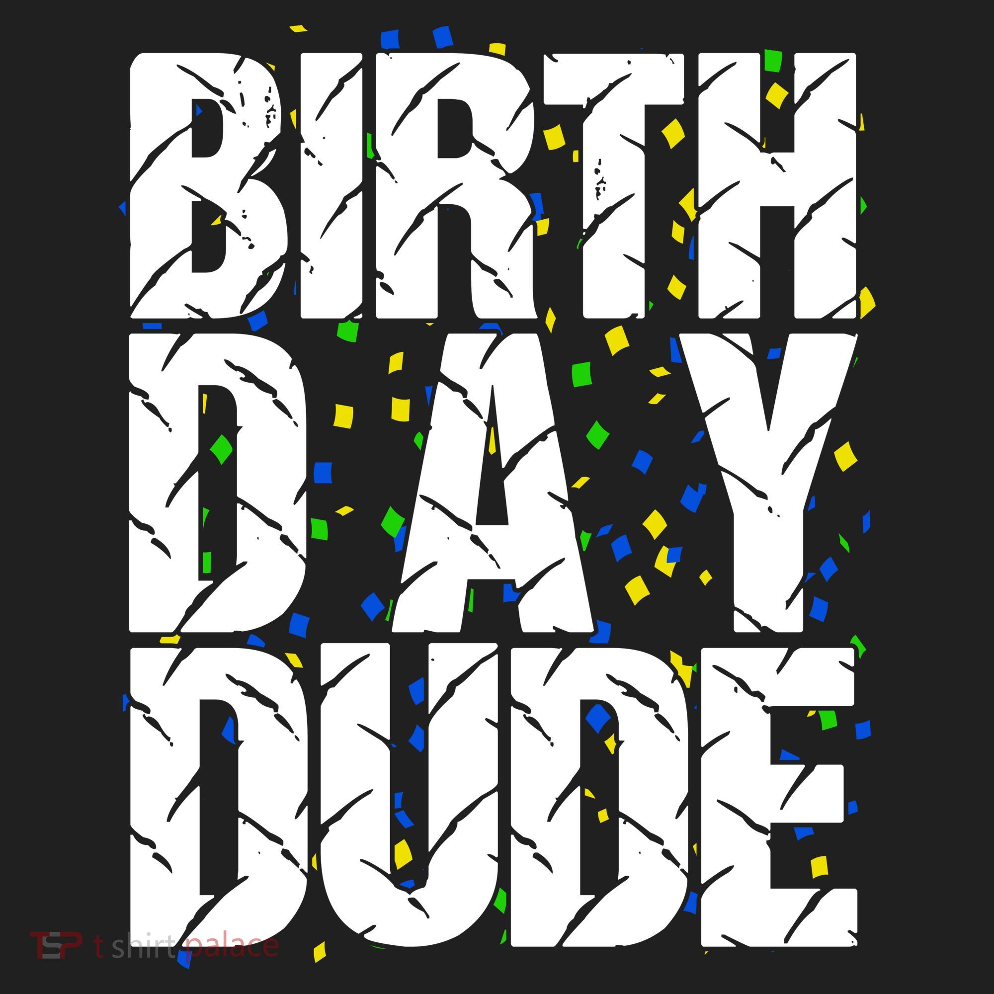 Birthday Dude With Confetti Beanie