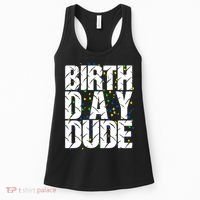 Birthday Dude With Confetti Women's Tank Top thumb 0
