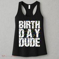 Birthday Dude With Confetti Women's Tank Top thumb 3