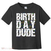 Birthday Dude With Confetti Toddler T-Shirt thumb 0