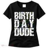 Birthday Dude With Confetti Women's T-Shirt thumb 0