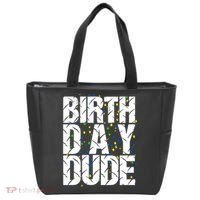 Birthday Dude With Confetti Tote Bag thumb 0