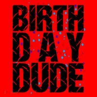 Birthday Dude With Confetti Santa Hat thumb 1