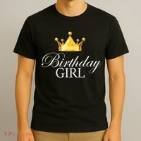 Birthday Girl Queen Crown Limited Edition T-Shirt thumb 3