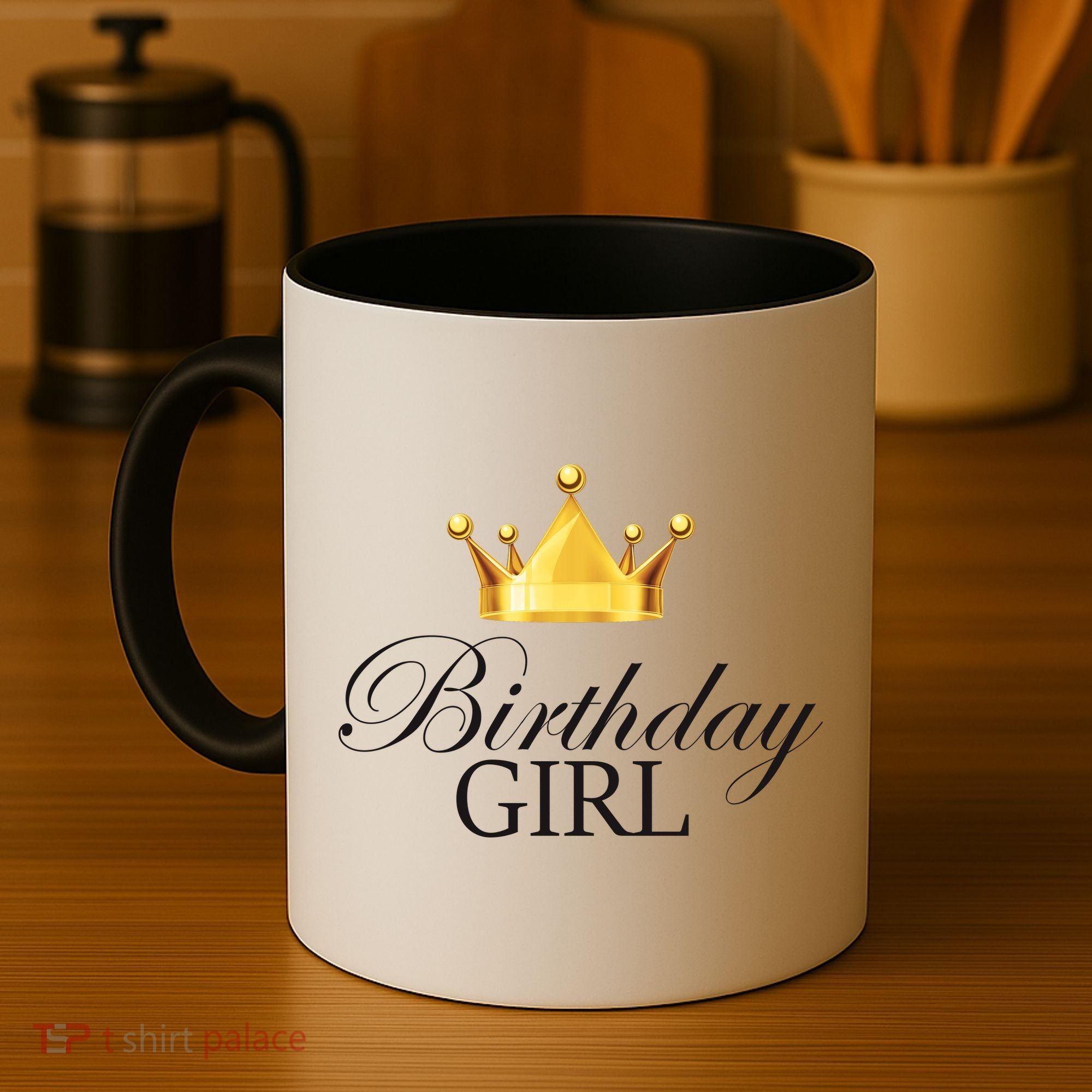 Birthday Girl Queen Crown Limited Edition Coffee Mug