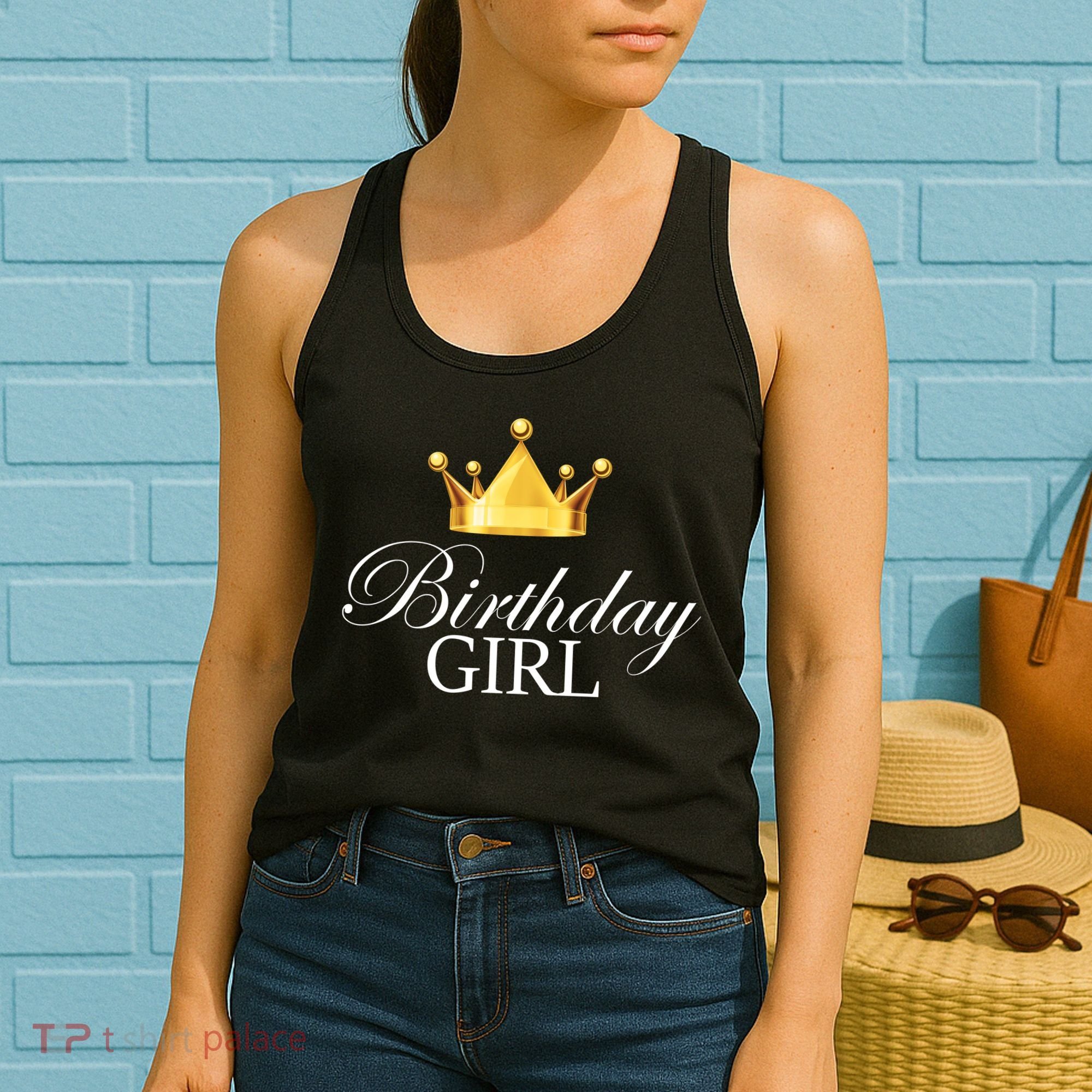 Birthday Girl Queen Crown Limited Edition Women's Tank Top