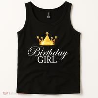 Birthday Girl Queen Crown Limited Edition Tank Top thumb 2