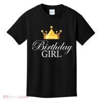 Birthday Girl Queen Crown Limited Edition Kids T-Shirt thumb 0