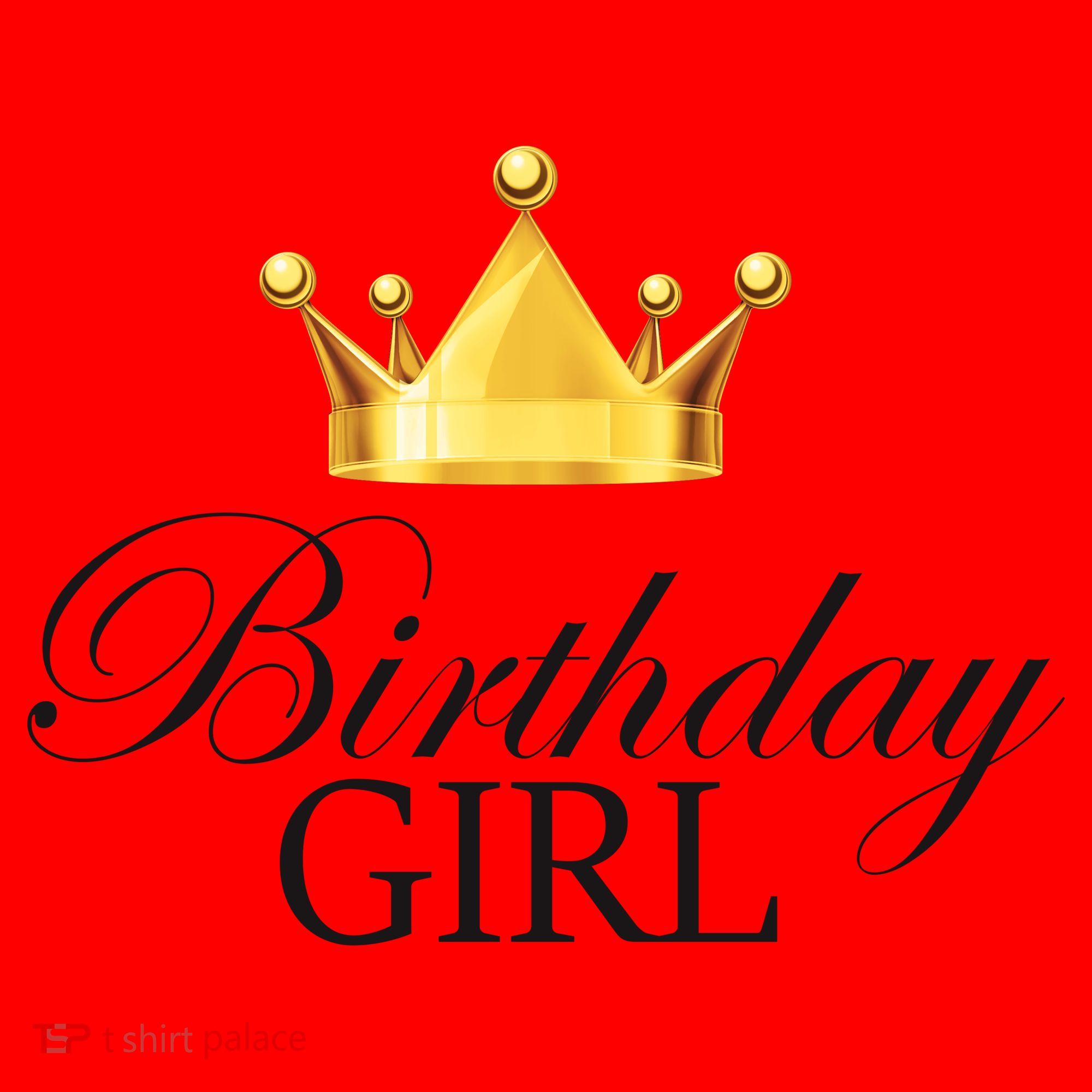 Birthday Girl Queen Crown Limited Edition Santa Hat