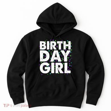 Birthday Girl With Confetti Hoodie