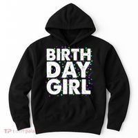 Birthday Girl With Confetti Hoodie thumb 0