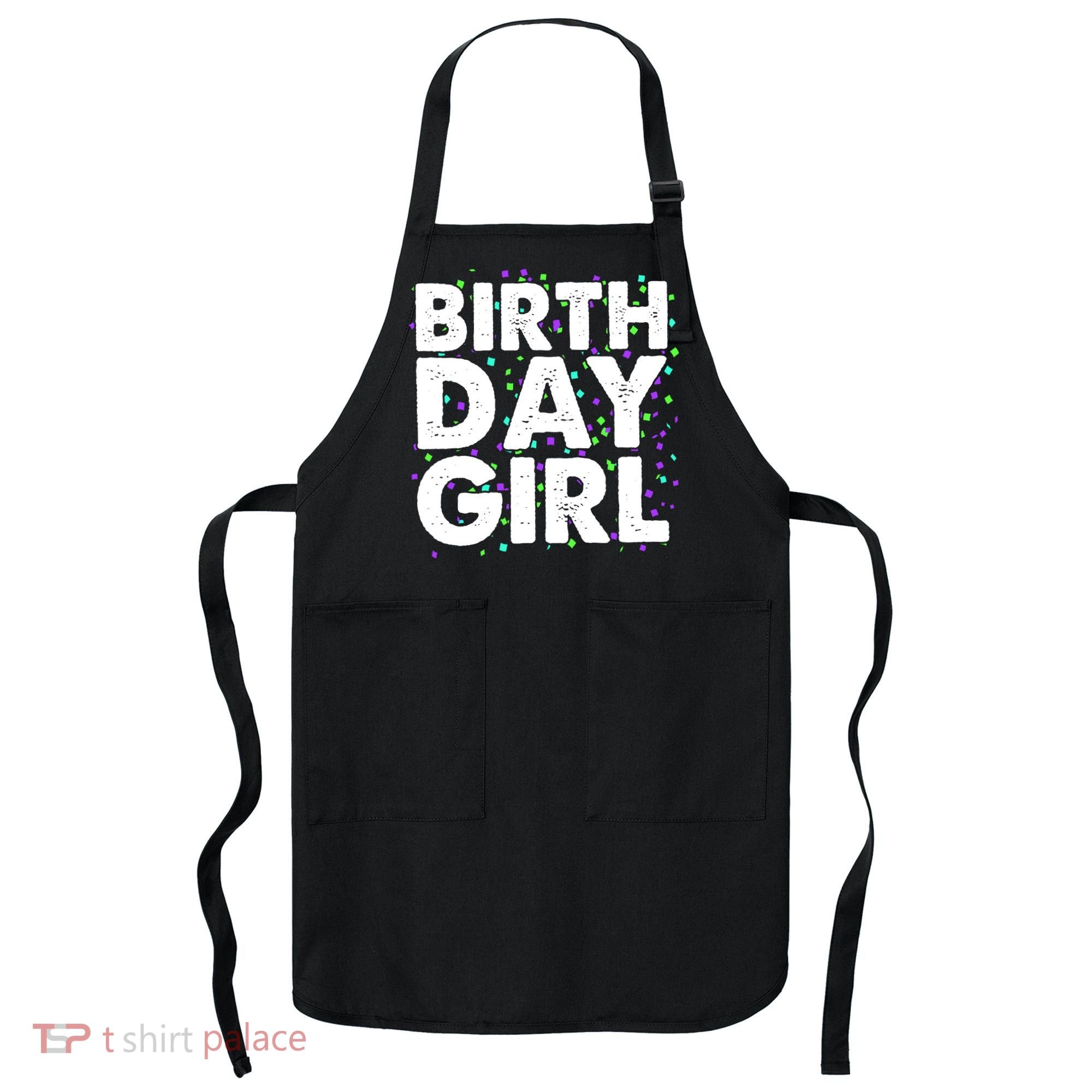 Birthday Girl With Confetti Apron