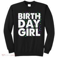 Birthday Girl With Confetti Sweatshirt thumb 0