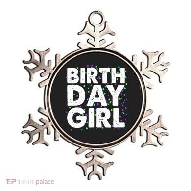 Birthday Girl With Confetti Ornament