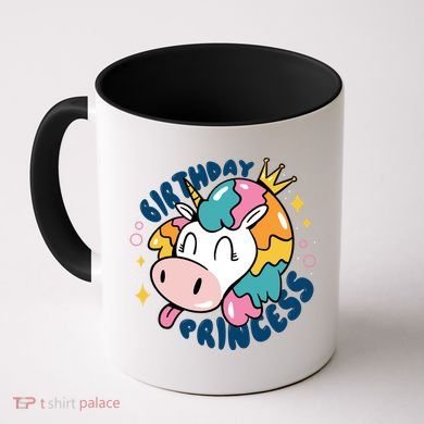 Birthday Princess Unicorn Coffee Mug