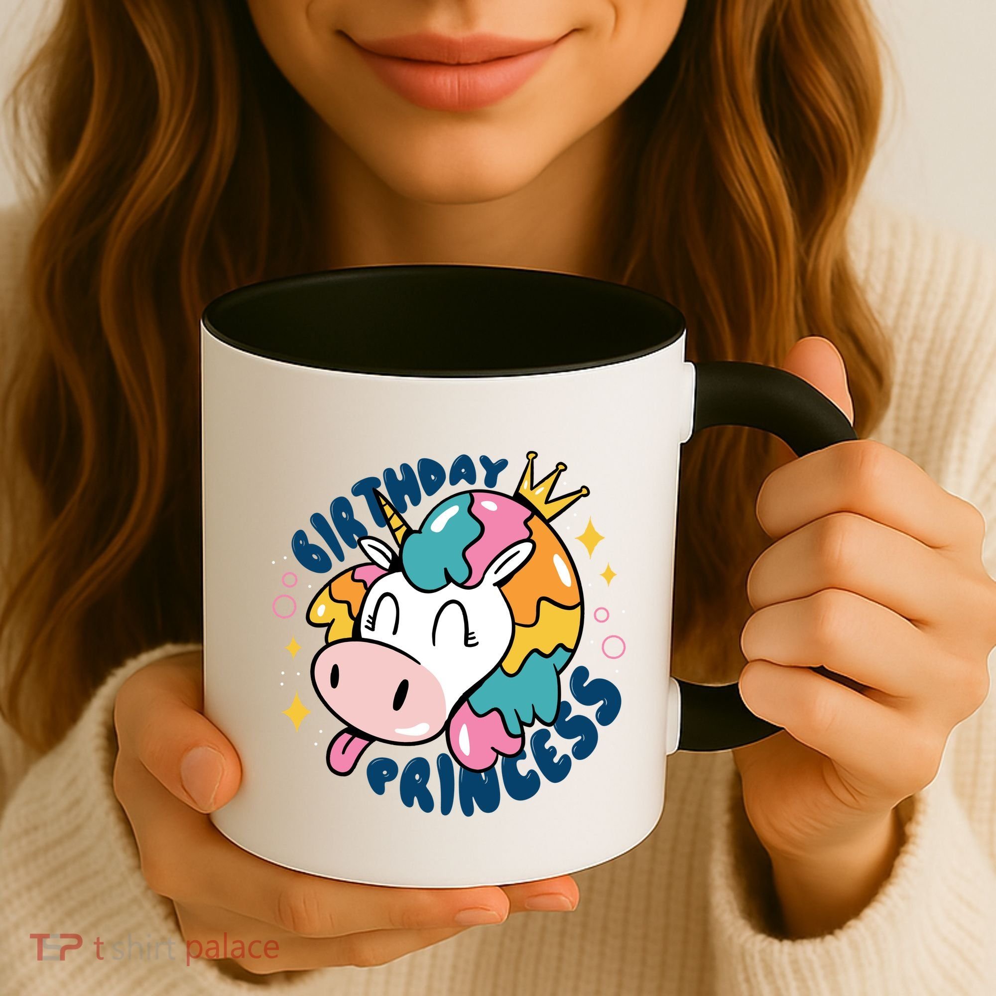 Birthday Princess Unicorn Coffee Mug