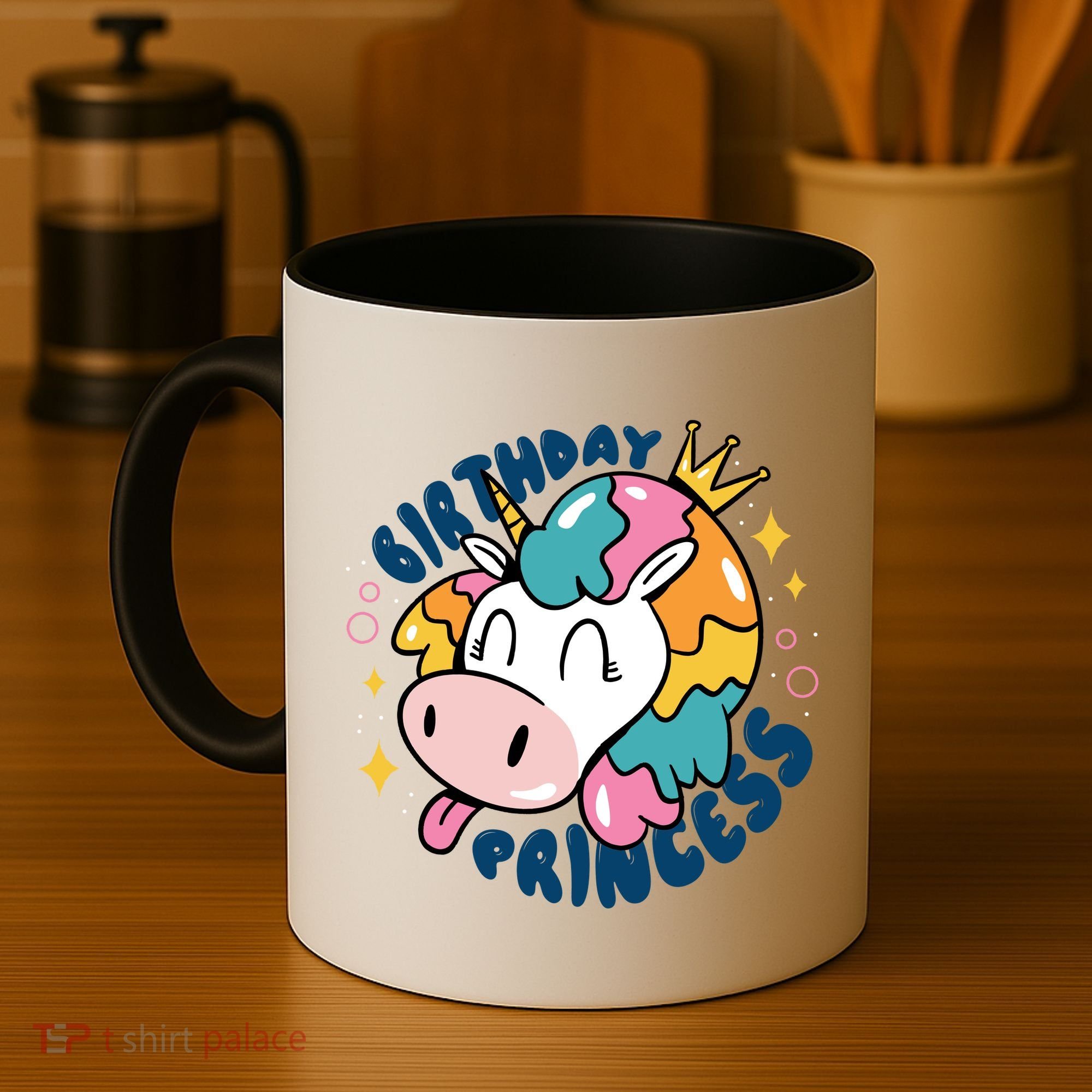 Birthday Princess Unicorn Coffee Mug
