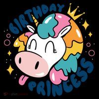 Birthday Princess Unicorn Coffee Mug thumb 5