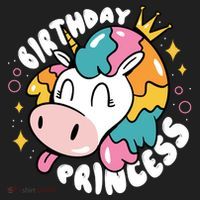 Birthday Princess Unicorn Beanie thumb 2