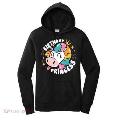 Birthday Princess Unicorn Women's Hoodie