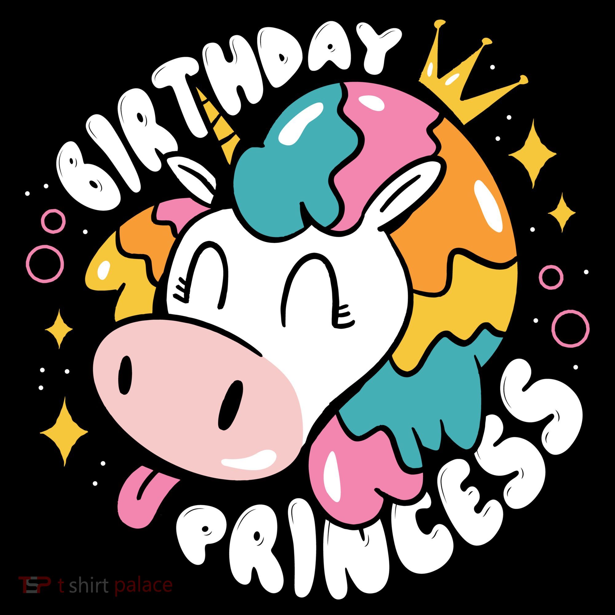 Birthday Princess Unicorn Women's Hoodie